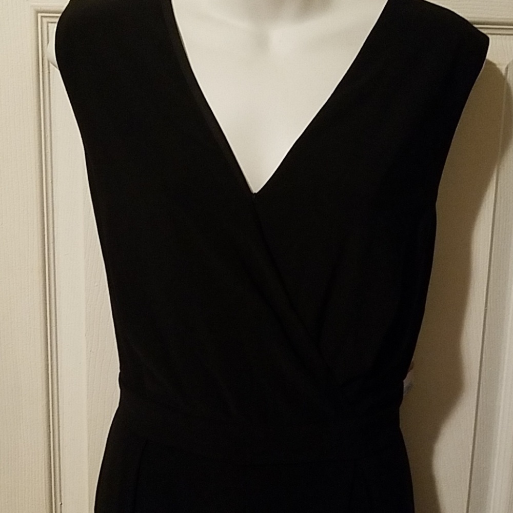 Nine west cross top long leg romper
